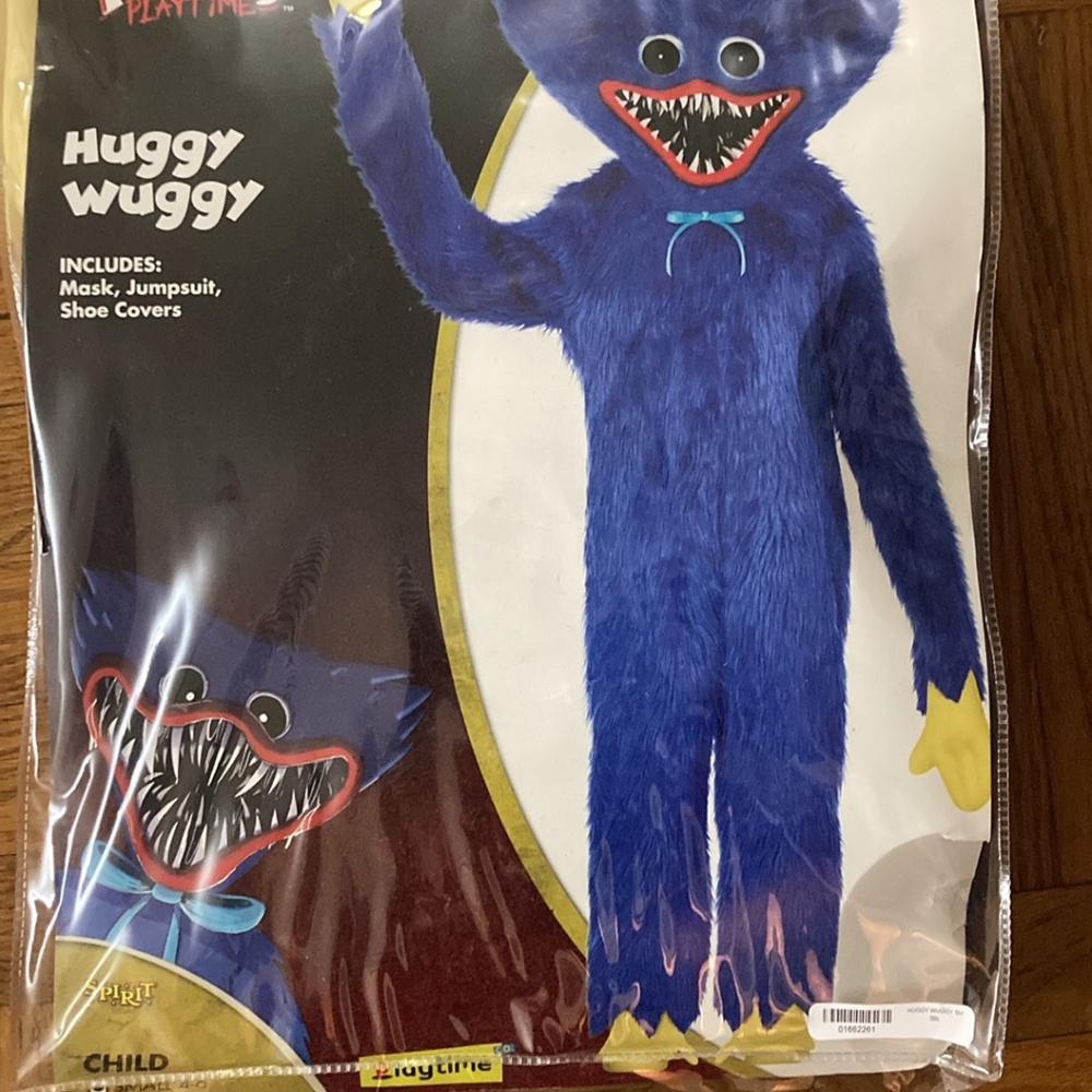 Huggy Wuggy kids costume